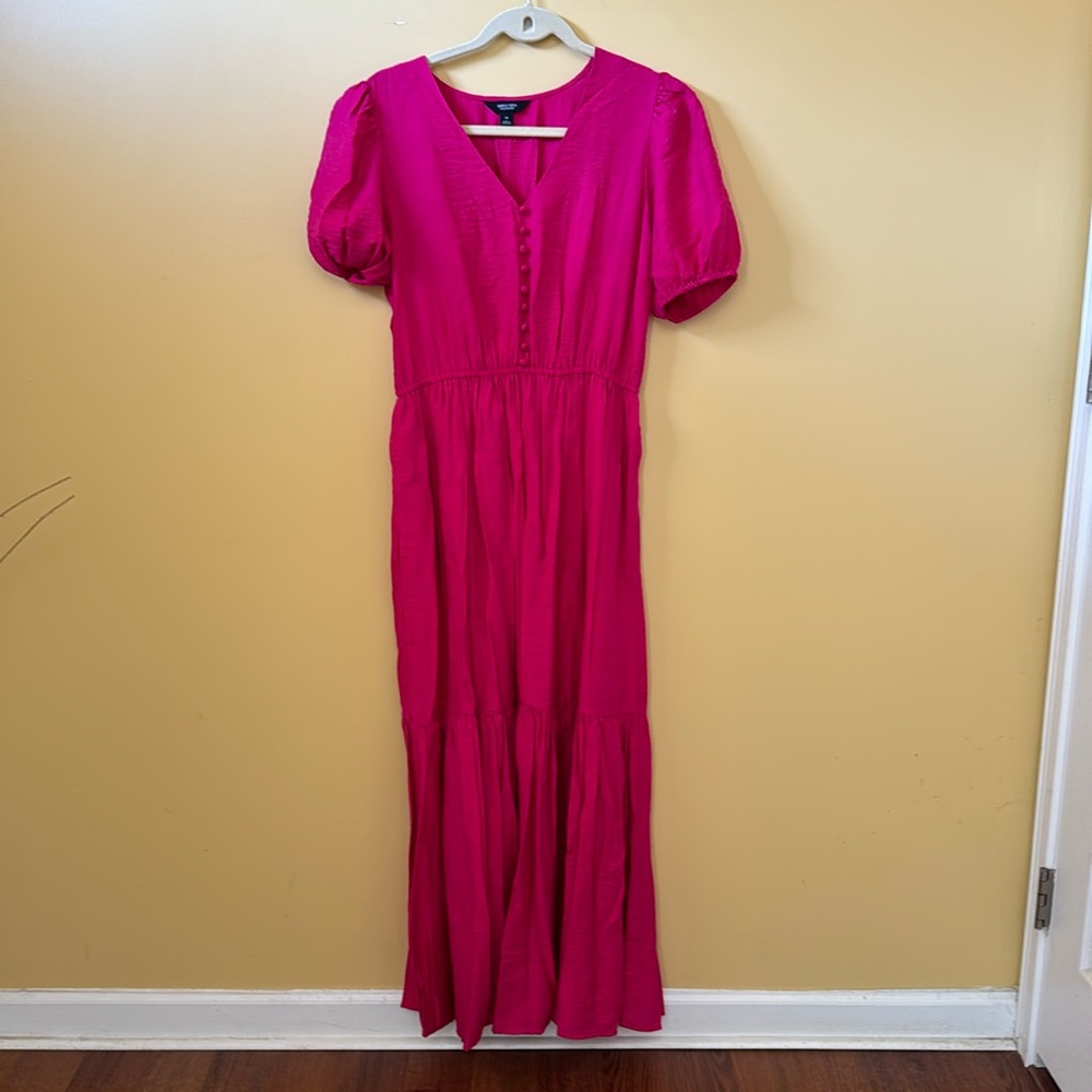 Simply Vera VNeck Tiered Maxi Dress